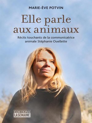 cover image of Elle parle aux animaux